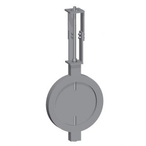 HT-L Hochtemperatur-Drosselklappe Industriearmaturen 