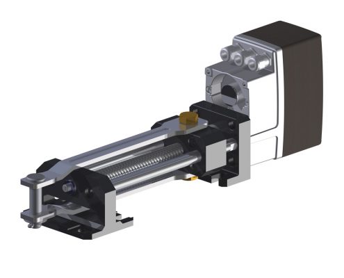 ARIS Klappenversteller Linearis ARIS Klappenversteller Linearis Elektrische Linearantriebe als Klappenversteller