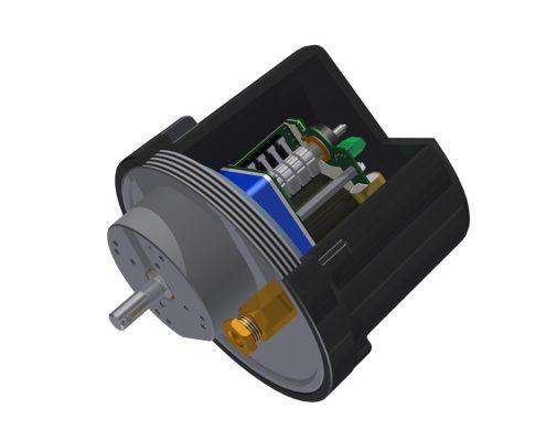 Elektroantrieb Ex-Zonen Elektroantrieb Ex-Zonen Nano + Ex Elektromechanischer Schwenkantrieb für Ex-Zone 1 explosionsgefährdete Bereiche