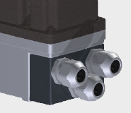 Adapter Kabeleinführung