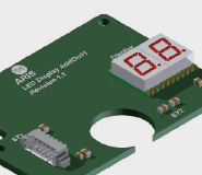 Platine Klartext-Anzeige Platine Klartext-Anzeige