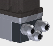 Adapter Kabeleinführung